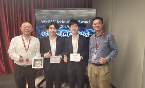 Mr. Maximus Wesley WILLIJAN received the award for his final-year project 